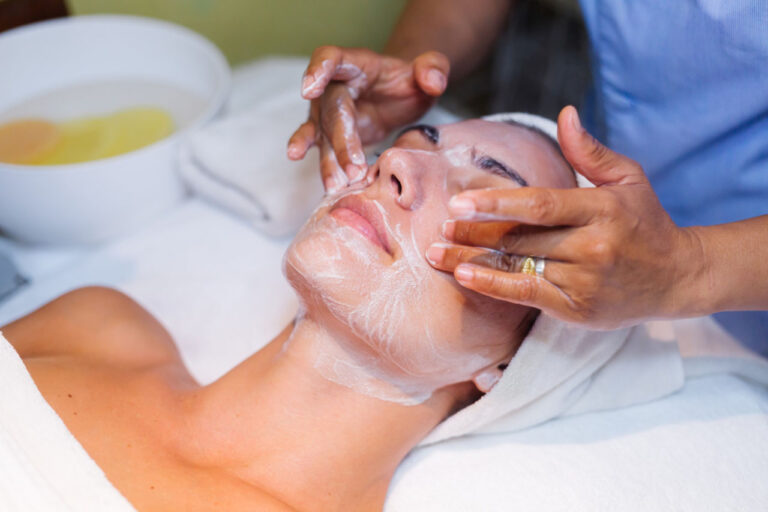 Glow peel facial